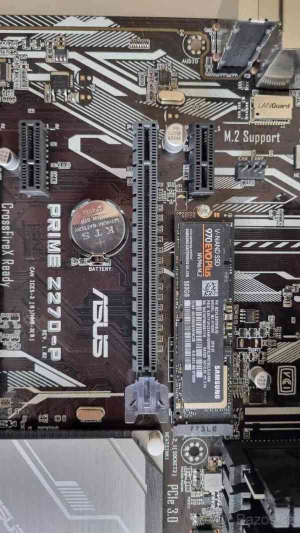 Z270-P+i5 7500+chladič+32GB RAM+semimodul. zdroj+NVMe 500GB - foto 9