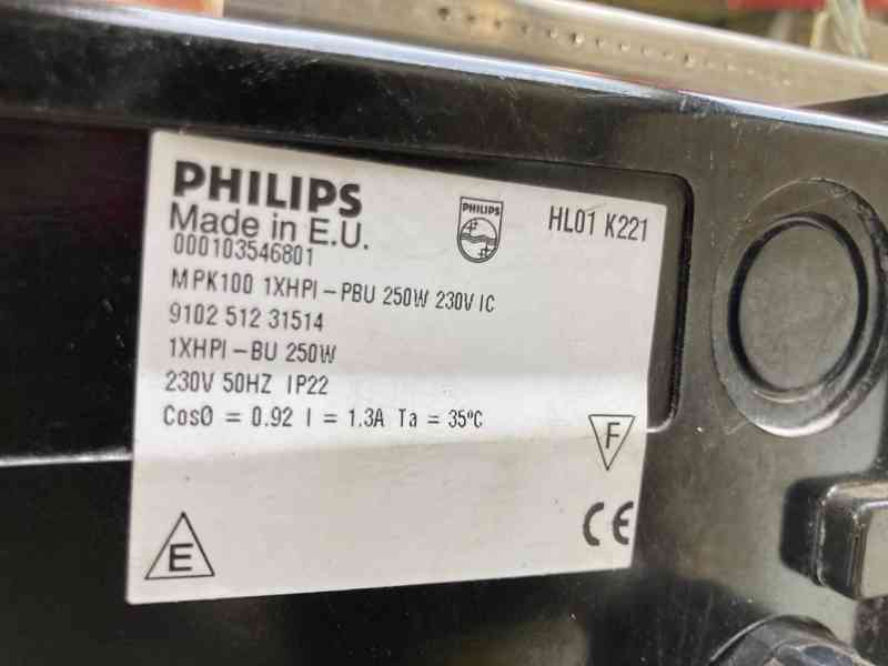 3x průmyslové světlo Philips MPK 100 - 250 W - foto 4