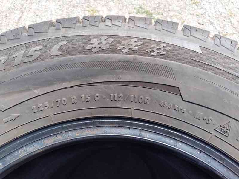 SADA ZIMNÍ PNEU 225/70/R15C - foto 3