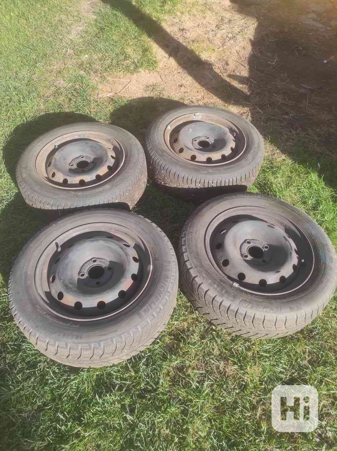 Zimní pneumatiky 185/65/R15 s disky 4x100 - foto 1