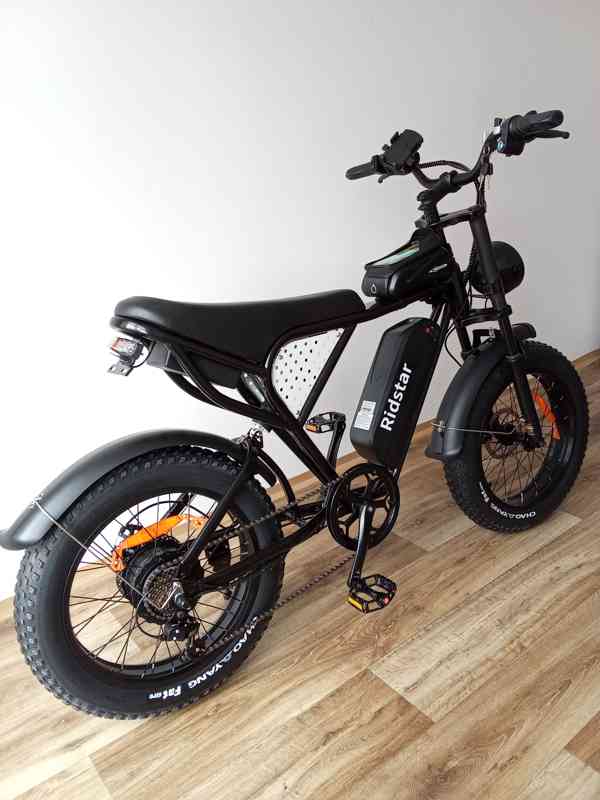 CELOODPRUŽENÉ FATBIKE ELEKTROKOLO RIDSTAR, 1000 W, ZÁRUKA - foto 2