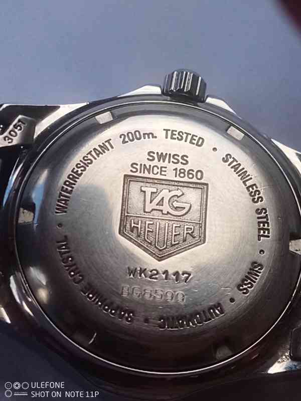 Automatické náramkové hodinky Tag Heuer z nerezové oceli, WK - foto 4