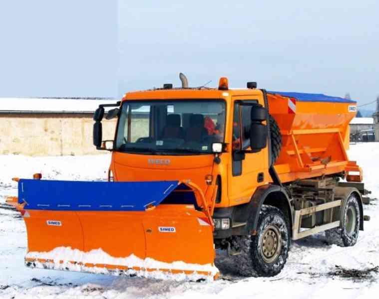 4x4 sypač Iveco 13.5t radlice hák kontejner - foto 4