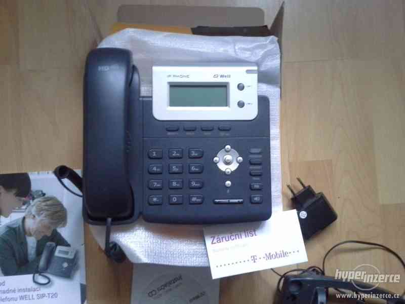 VoIP telefon Well SIP-T20, nové (PC 2.660,-) - foto 2