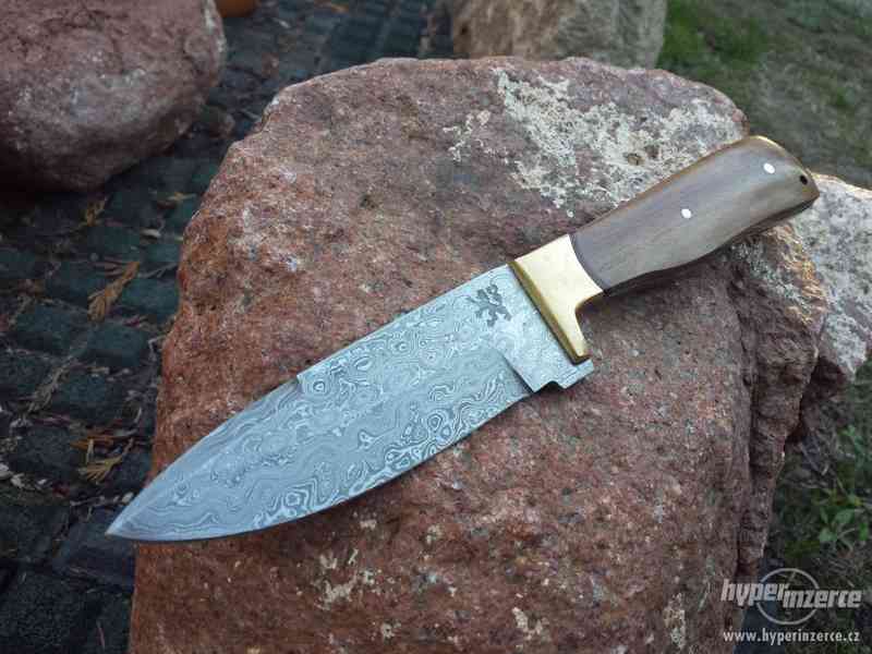 Damaškový nůž Patriot SII/05 s ruční rytinou - foto 1