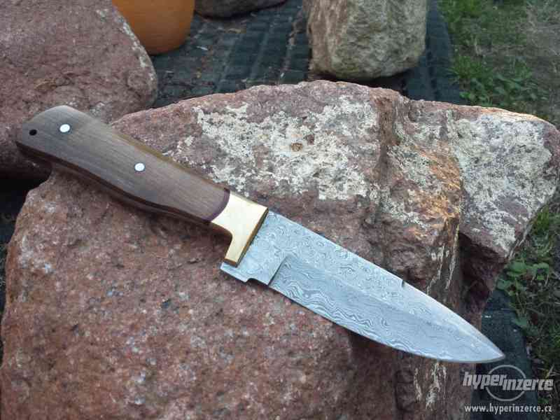Damaškový nůž Patriot SII/05 s ruční rytinou - foto 2