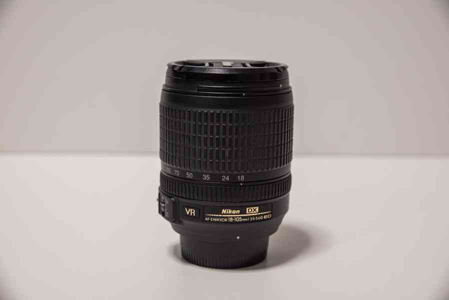 Nikon D90 + objektiv Nikkor 18-105mm + brašna - foto 7