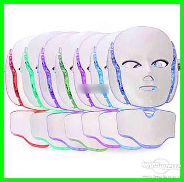 Rejuvenace -led lampa/maska na obličej a krk-7 LED - foto 1