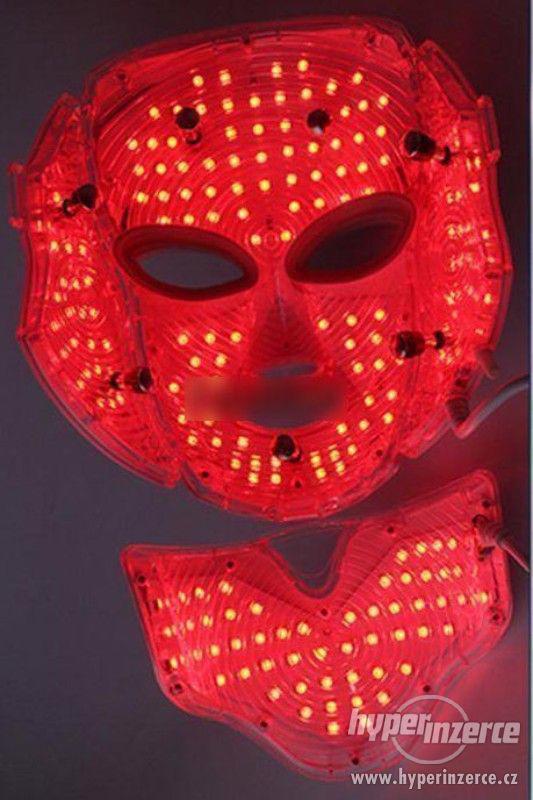 Rejuvenace -led lampa/maska na obličej a krk-7 LED - foto 7