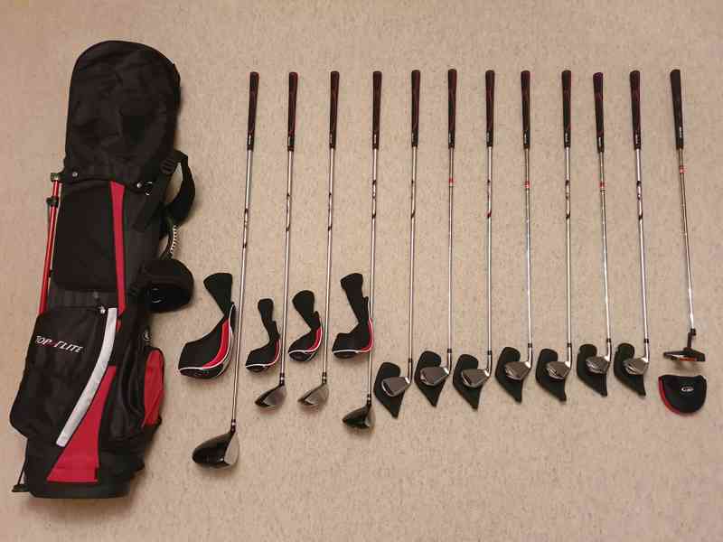 Kompletní golfové vybavení Top Flite / Dunlop / Masters - foto 2
