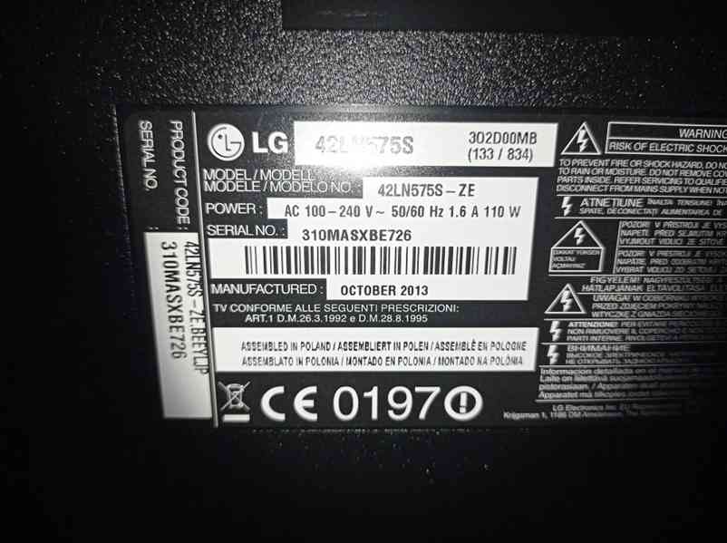 LED TV Smart LG 42LN575S - foto 10