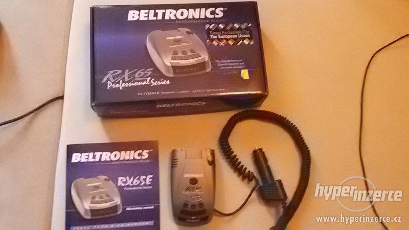 Prodám antiradar Beltronics RX65 Professional series - foto 1
