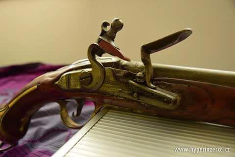 Starožitnost: Pistole pruská jezdecká , 1 polovina 18.stol - foto 3