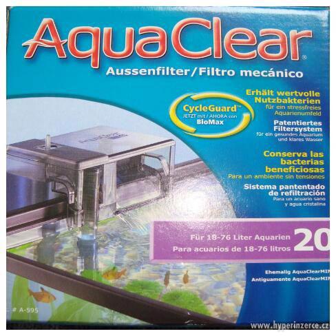 Hagen AquaClear 20 - vnější závěsný filtr - foto 1