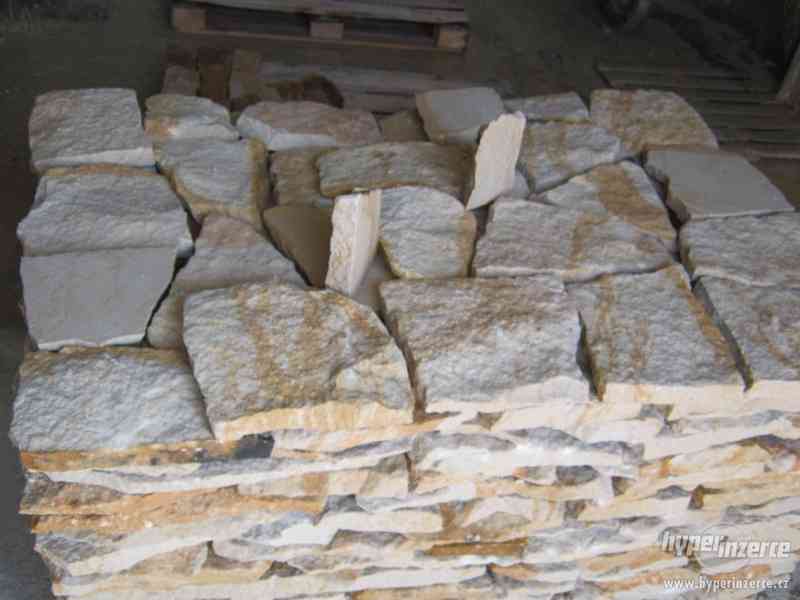 nepravidelný pískovec fasáda kámen mine pískovec výrobce - foto 7