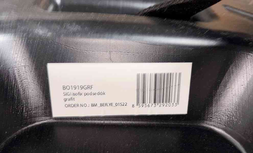 Bomimi SIGIfix podsedák s isofixem night - foto 4