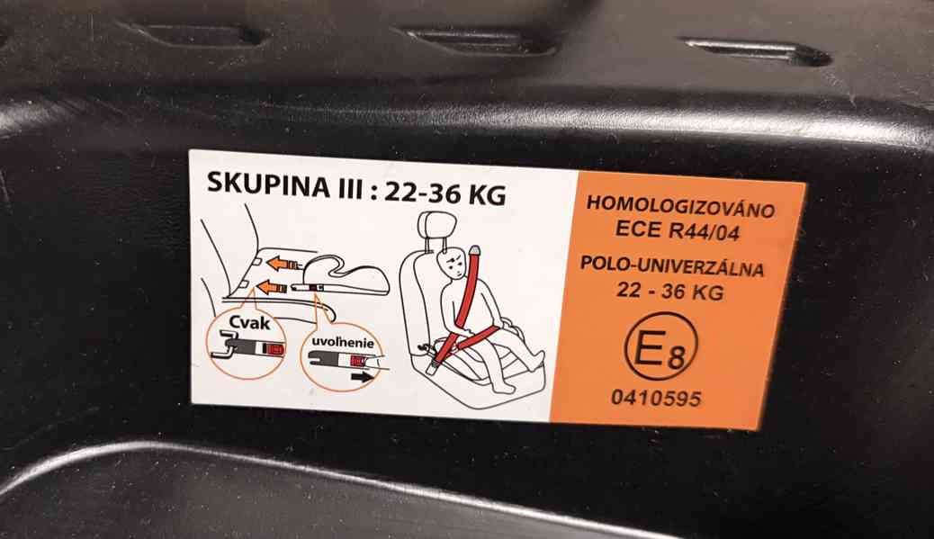 Bomimi SIGIfix podsedák s isofixem night - foto 5