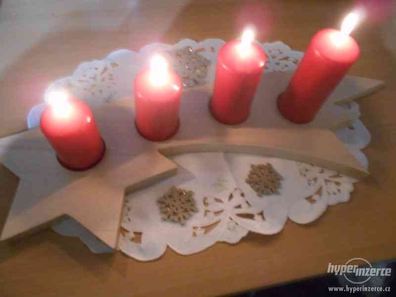 Vánoční a adventní svícny - foto 3