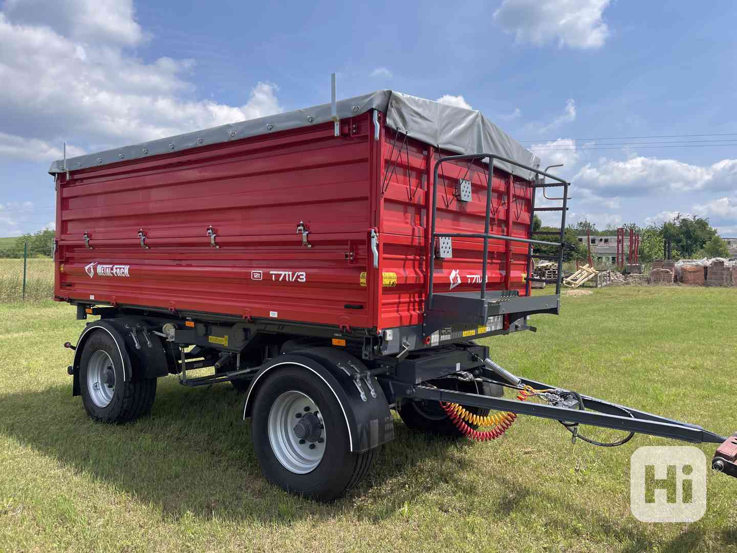 Přívěs Metal Fach T711/3 12t - foto 1