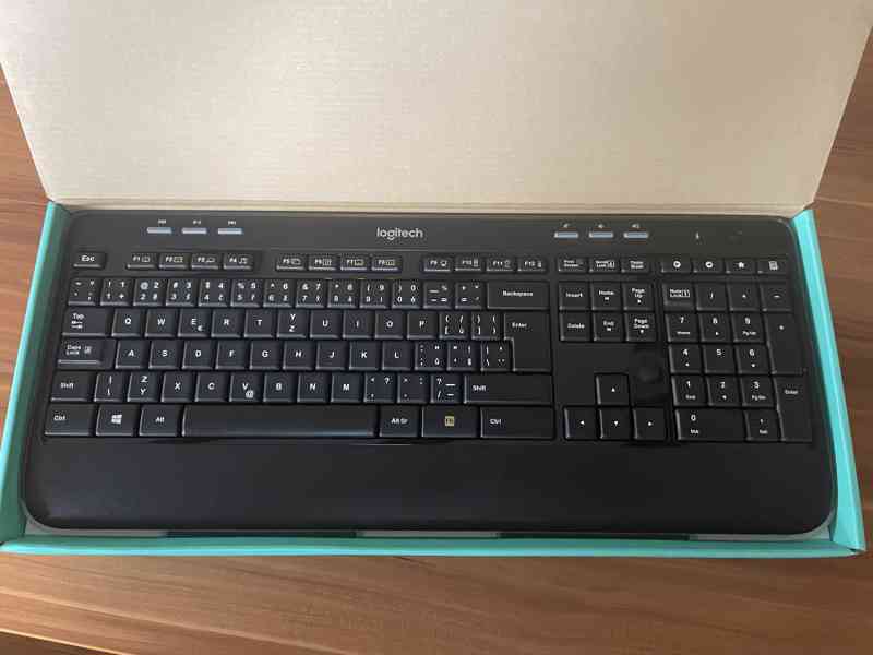 Set klávesnice s myší Logitech Combo MK345 CZ, bezdrátová - foto 3