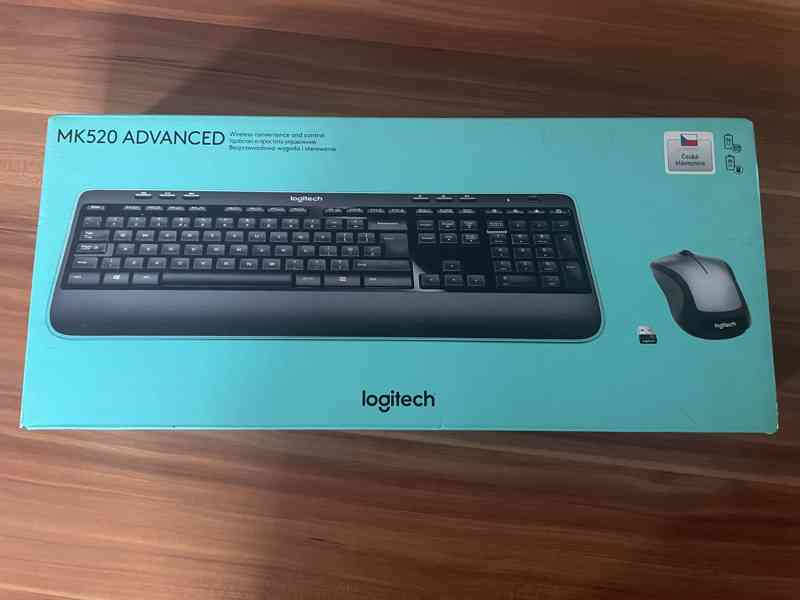 Set klávesnice s myší Logitech Combo MK345 CZ, bezdrátová - foto 1