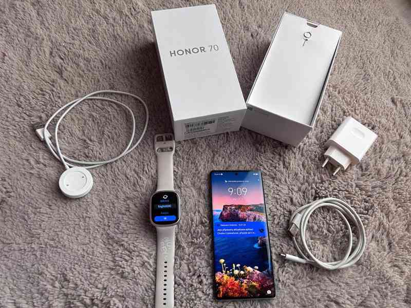 Honor 70 8GB/256GB + Honor Watch 4  - foto 2