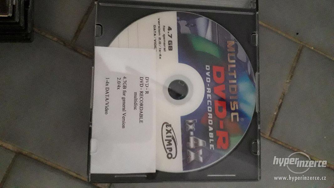 Prodám nahrávací DVD-R ,DVD+R, CD-R - foto 1