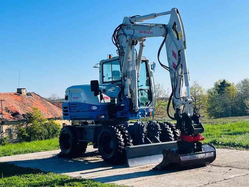 Kolové rypadlo Takeuchi TB295W (Možnost leasingu) - foto 6
