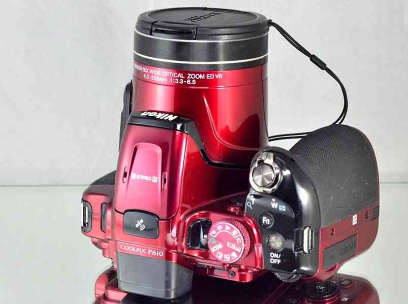 Nikon CoolPix P610*16 MPix CMOS*60x Op.ZOOM*Full HDV*WIFI*BA - foto 7