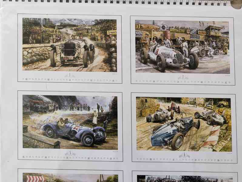 Nástěnný kalendář Oldtimers Václav Zapadlík 2022 - foto 5