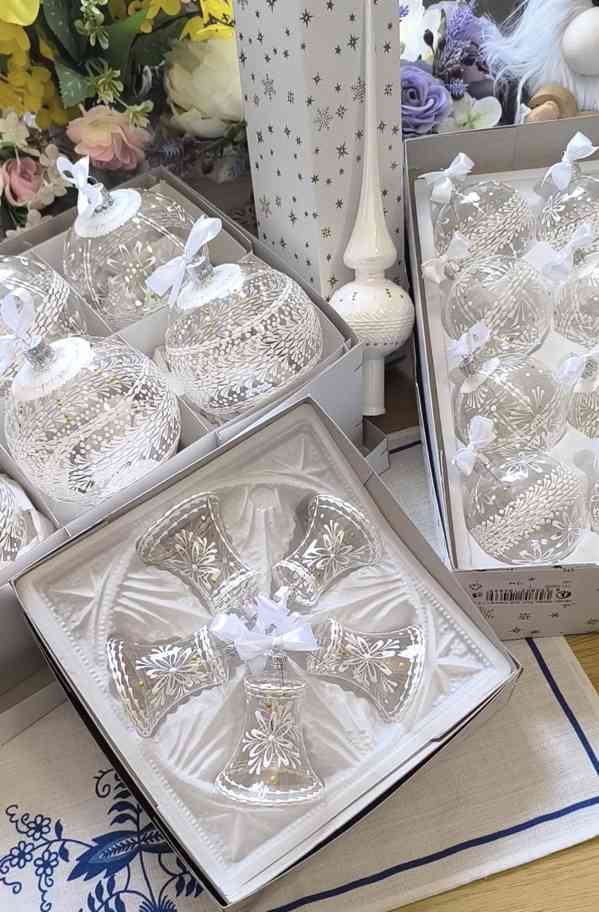 Vánoční ozdoby, sady - ručně malované  - foto 7