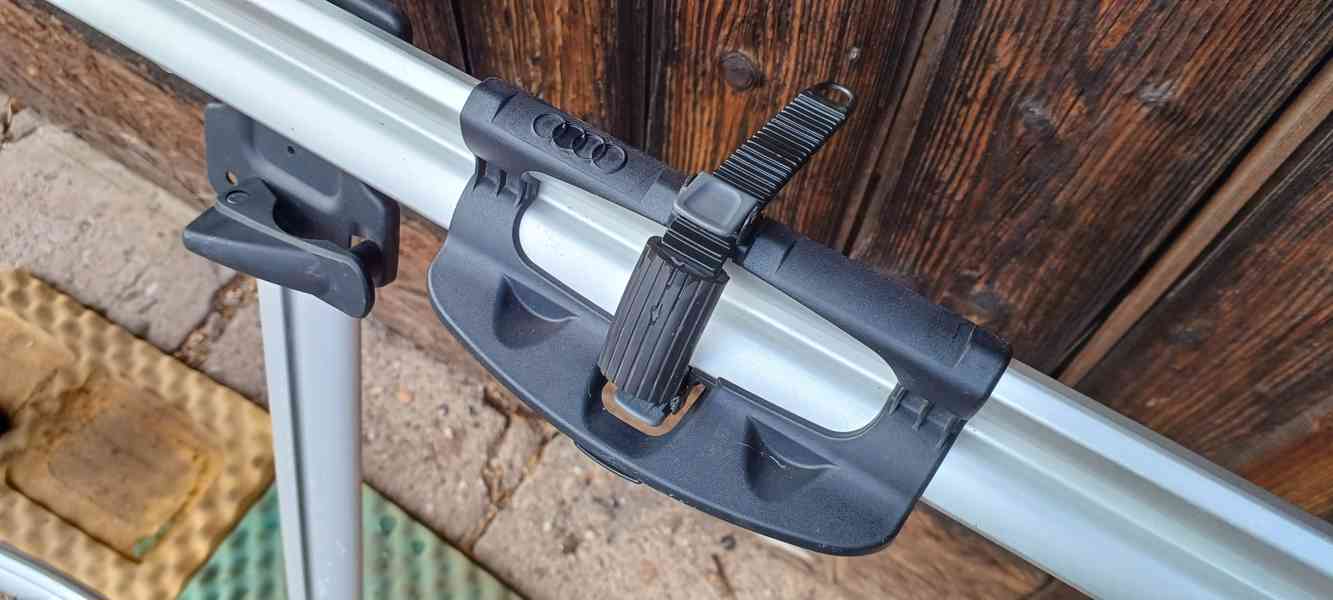 Originální střešní set AUDI (Thule) příčníky+nosič kol Thule - foto 6