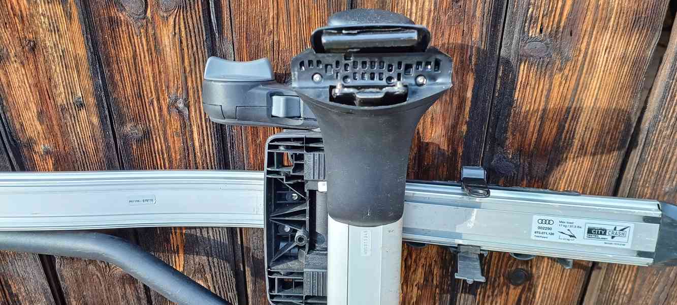Originální střešní set AUDI (Thule) příčníky+nosič kol Thule - foto 2
