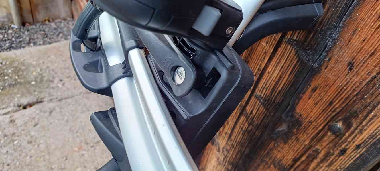 Originální střešní set AUDI (Thule) příčníky+nosič kol Thule - foto 7