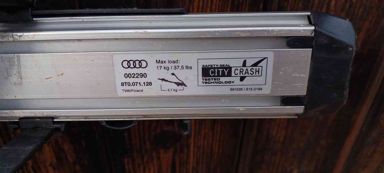 Originální střešní set AUDI (Thule) příčníky+nosič kol Thule - foto 3