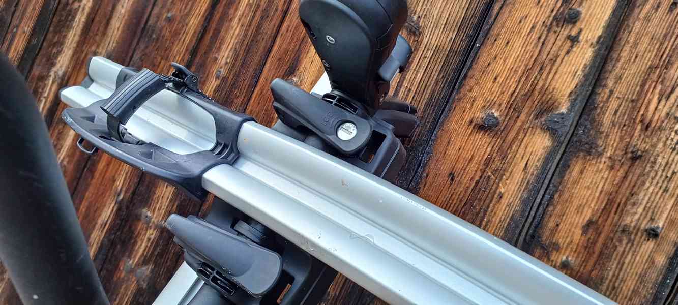 Originální střešní set AUDI (Thule) příčníky+nosič kol Thule - foto 8