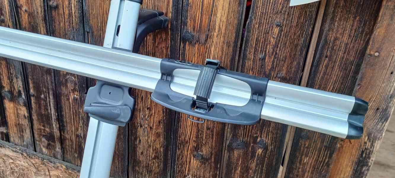 Originální střešní set AUDI (Thule) příčníky+nosič kol Thule - foto 12