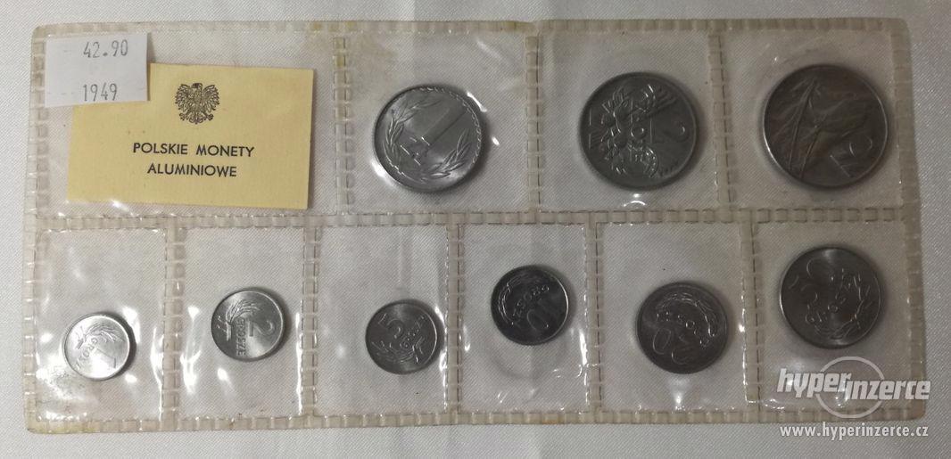 Sada poľských mincí hliníkových - foto 1