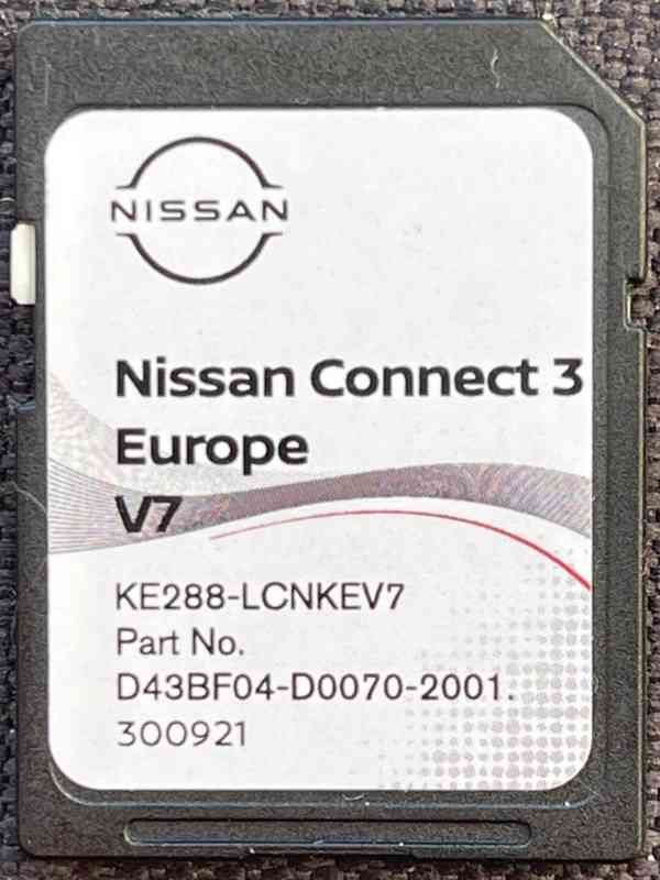 Nove mapy SD karta Nissan connect 3 - Europa V7 2022 - foto 1