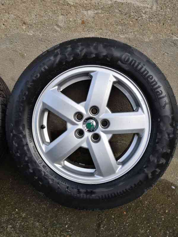 Originální hliníková kola 6Jx15" ET38 na Škoda Octavia I (1) - foto 4