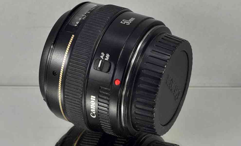 Canon EF 50mm f/1.4 USM full-frame Pevný *UV filtr - foto 8