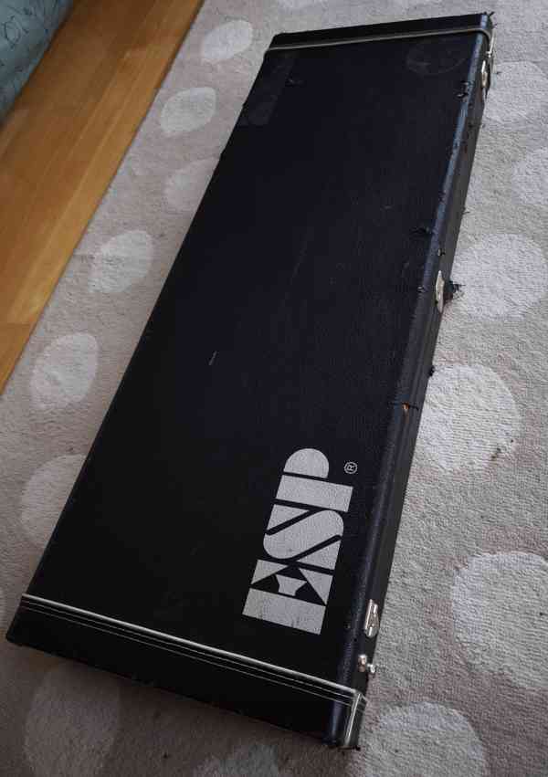 Elektrická kytara ESP LTD EC-1000T CTM BLK + kufr - foto 4