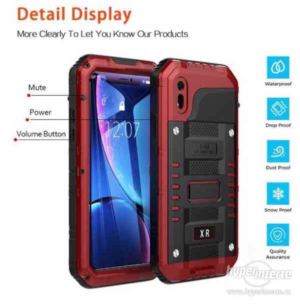 Černé vodotěsné nárazuvzdorné pouzdro pro Iphone XR