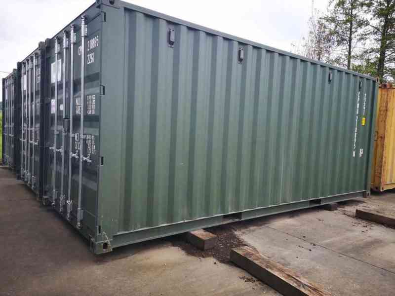 Použitý kontejner, 12 m vysoká kostka, levný, vzácný - foto 1