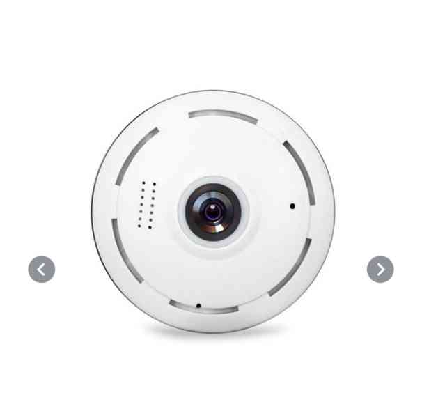 Domácí, bezpečnostní, bezdrátová, 360 stupňová IP kamera. - foto 7