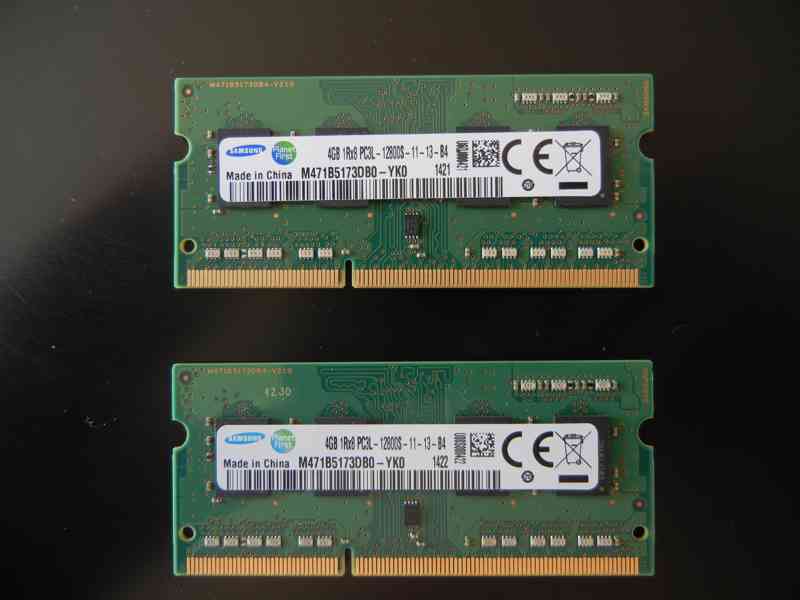 Kingston 2 x 4GB PC3L-12800S, DDR3, 1600Mhz - foto 3