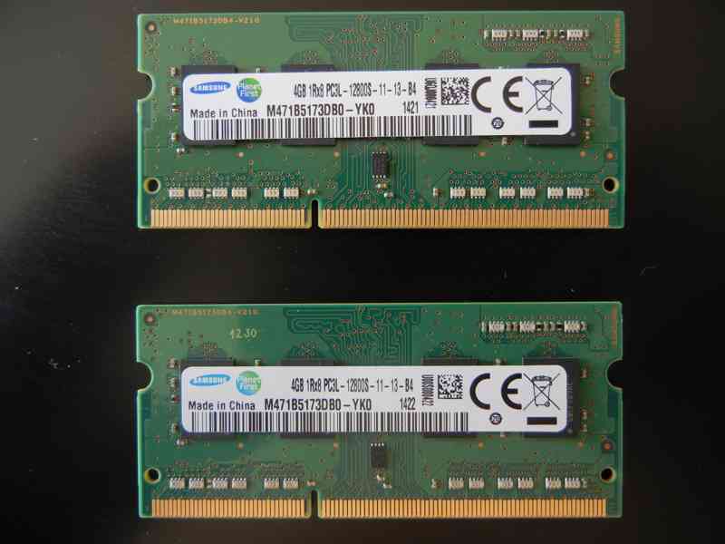 Kingston 2 x 4GB PC3L-12800S, DDR3, 1600Mhz - foto 4