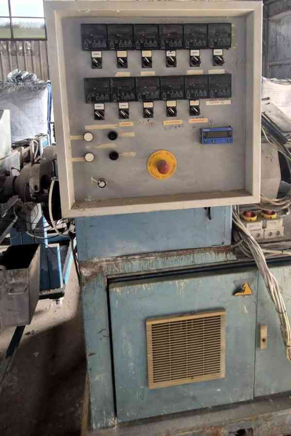 Regranulační linka Plastmachines – Siebwechstler SZR 35/2 - foto 6