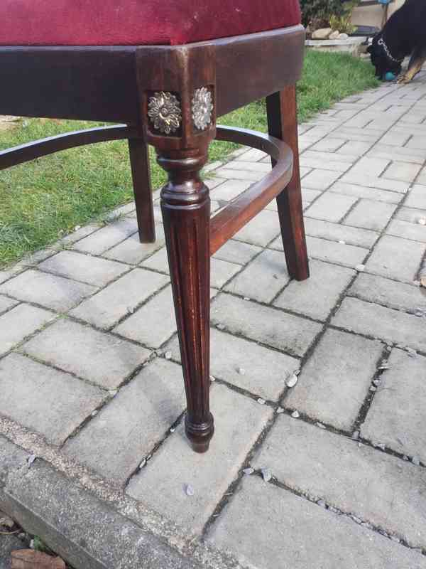 Židle Francie-po renovaci. - foto 3