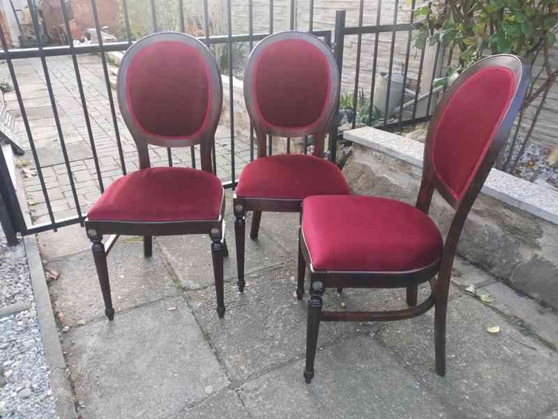 Židle Francie-po renovaci. - foto 2